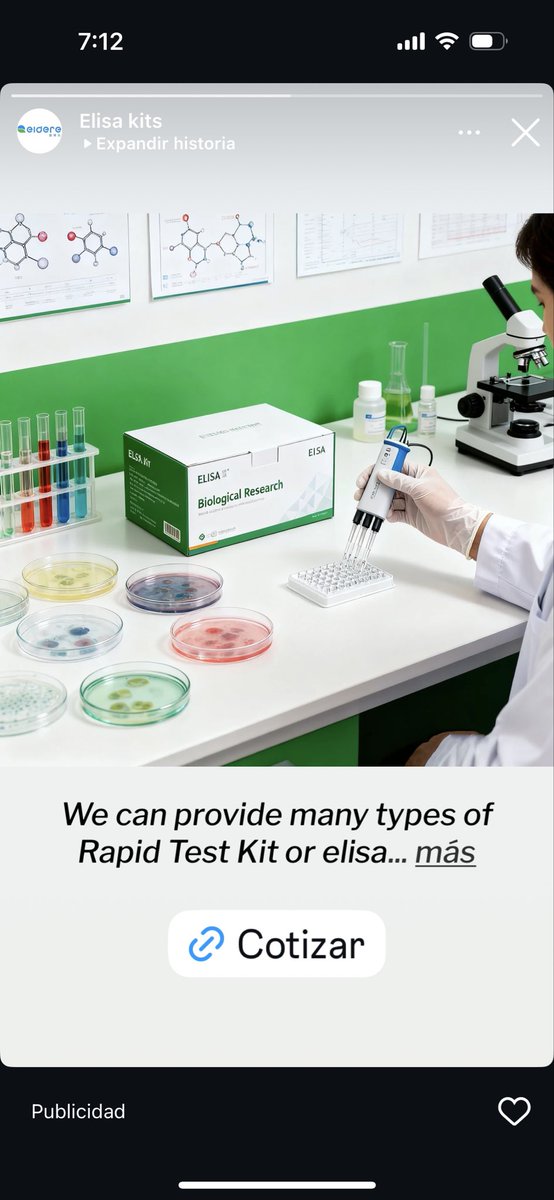 Si van a hacer publicidad con IA al menos que la haga alguien que allá entrado a un laboratorio y tocado una pipeta