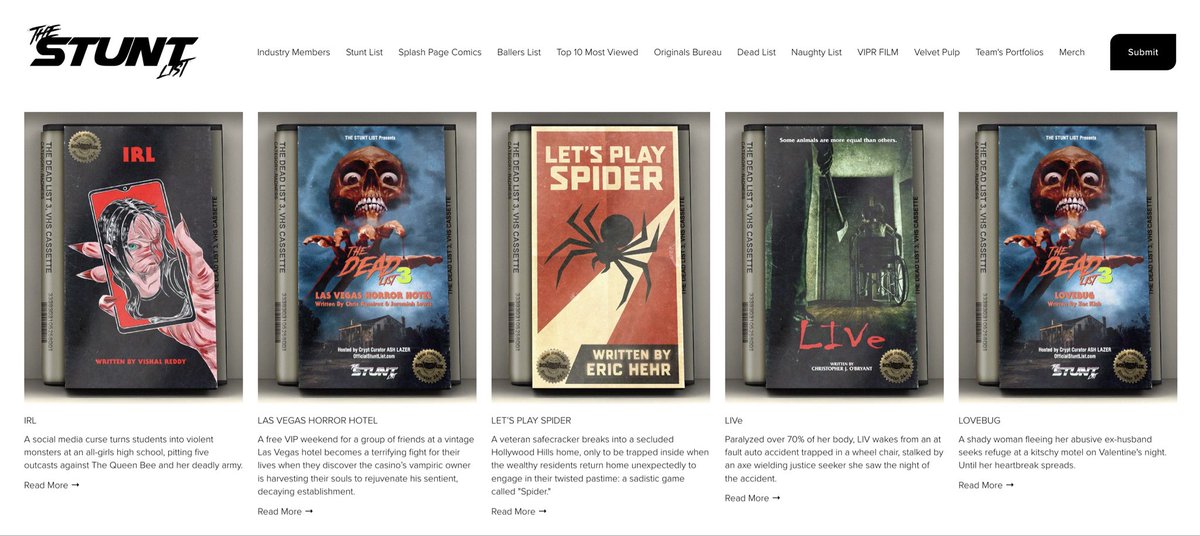 AshLazerWrites's tweet image. Lights. Camera. RADNESS—
The hottest new horror scripts in Hollywood are here, featuring produced pros & emerging voices from The Dead List. Season 3 is LIVE and nothing short of sinister. Access in bio, but don’t miss the marquee preview below☠️👇🏻
