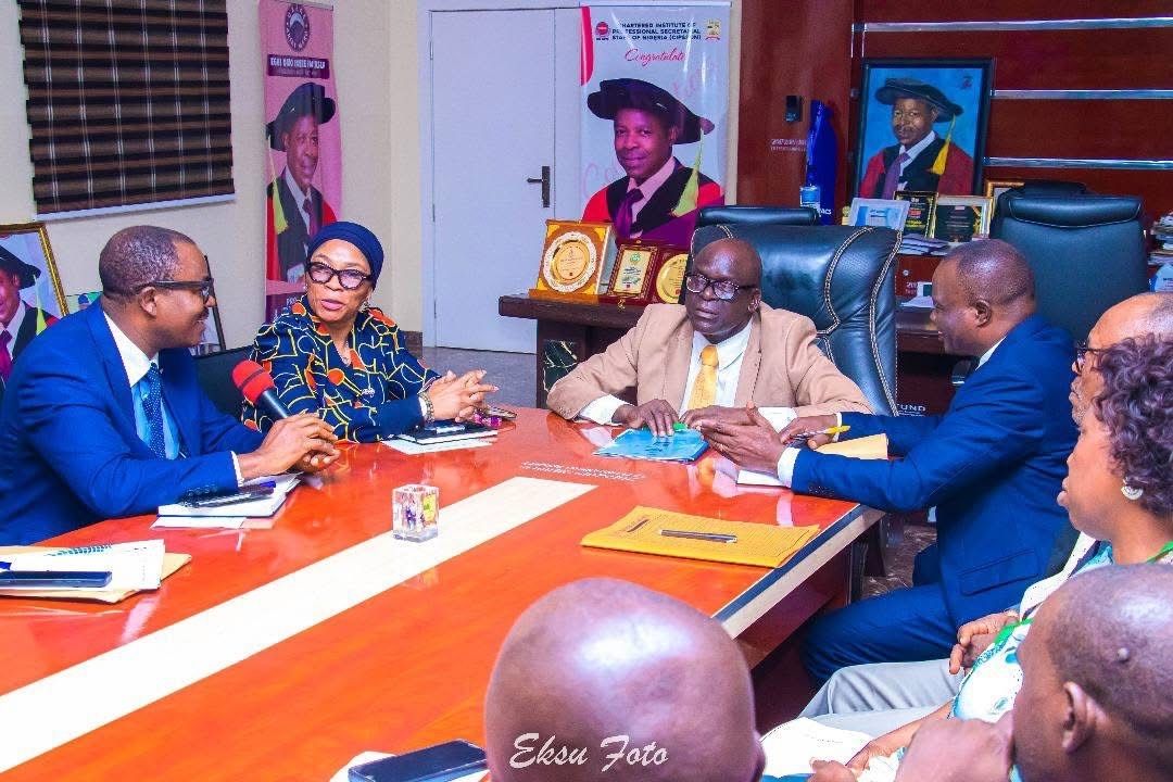 nimchartered's tweet image. NIM Signs MOU with EKSU
NIM (Chartered) has signed an MOU with Ekiti State University to launch its Students Scheme Programme and offer staff membership certification opportunities.

Read more linkedin.com/posts/nimchart…

#NIM #EKSU #EducationPartnership #ManagementEducation