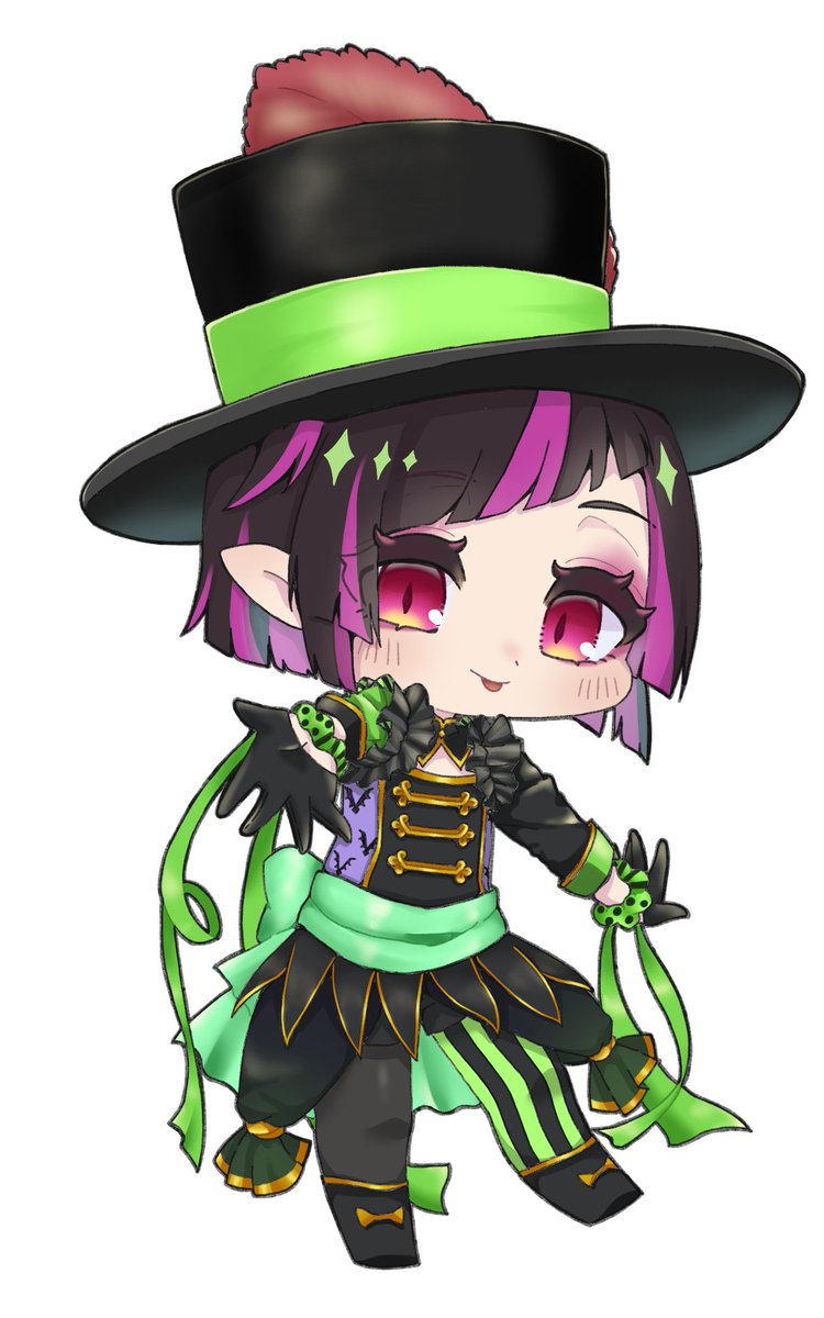 YU15chanME's tweet photo. 🦇も描けた～～～～～～～～めっちゃくちゃかわいく描けてしまった…… https://t.co/yCfSyhoCPR