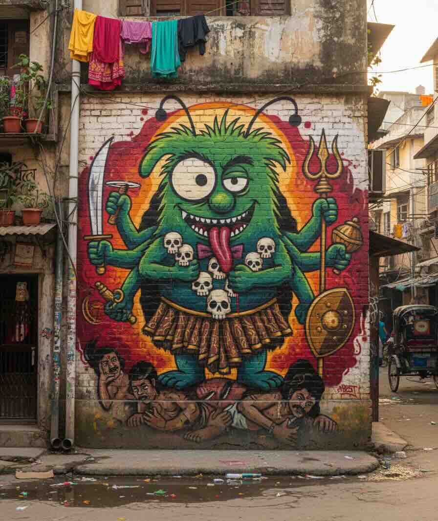 bloopbert's tweet image. Shubho Kali Pujo