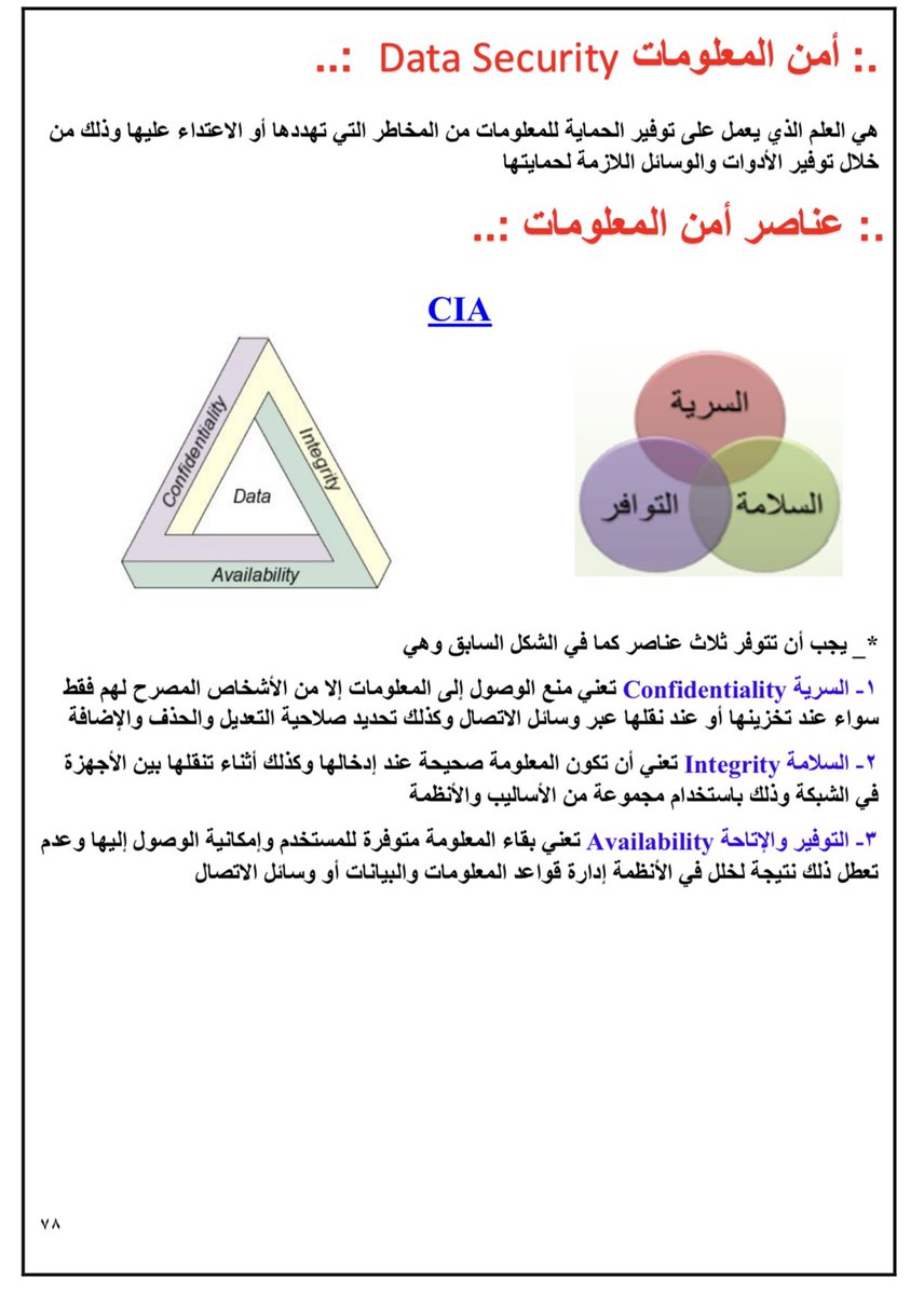 Lesn7_7's tweet image. صور من كتاب #رخصة_الحاسب لاختبار الفترة الثانيه
