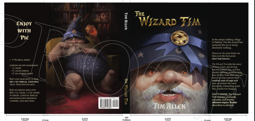 wizardtimstory's tweet photo. Physical copies imminent 

🪄 🥧 https://t.co/152Tw4nxfs