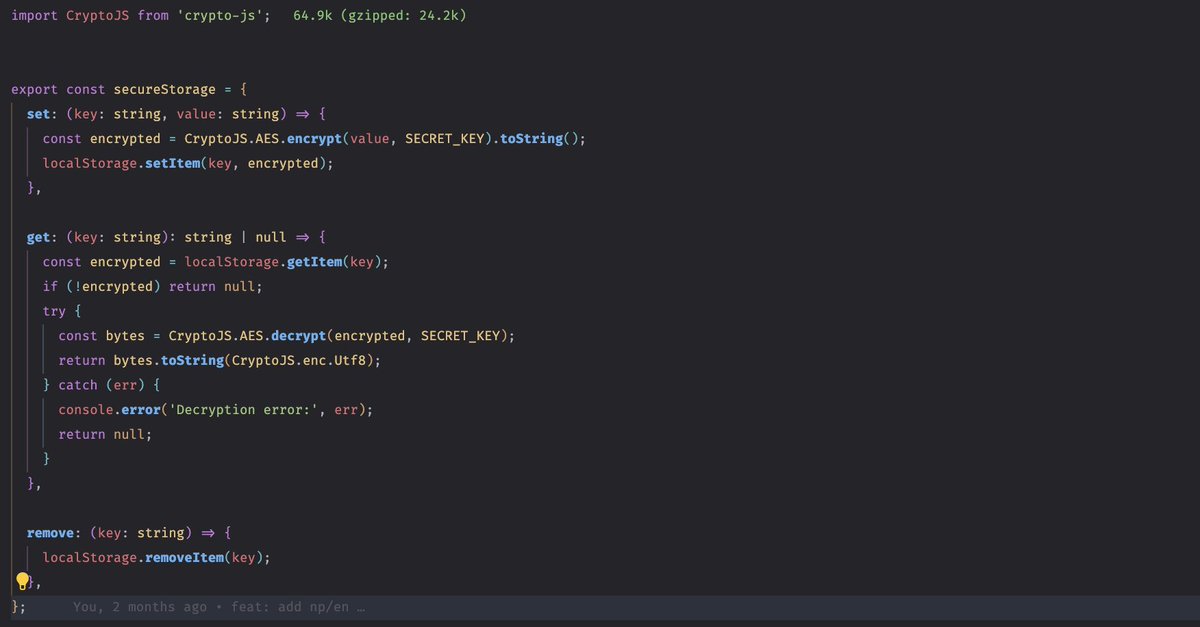 sushanta_on_X's tweet photo. Day 22/30 – CloudMerge Security Upgrade
Implemented AES encryption for localStorage to securely store API tokens. Now CloudMerge keeps GitHub, Dropbox & Google Drive tokens safe from exposure!
#LUD22 #LearningUtsav2025 #FestivalOfLearning #CloudMerge #WebAppDevelopment https://t.co/zJSpjYXBr5