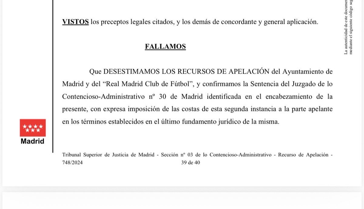 Perjudicados por el Bernabéu tweet media