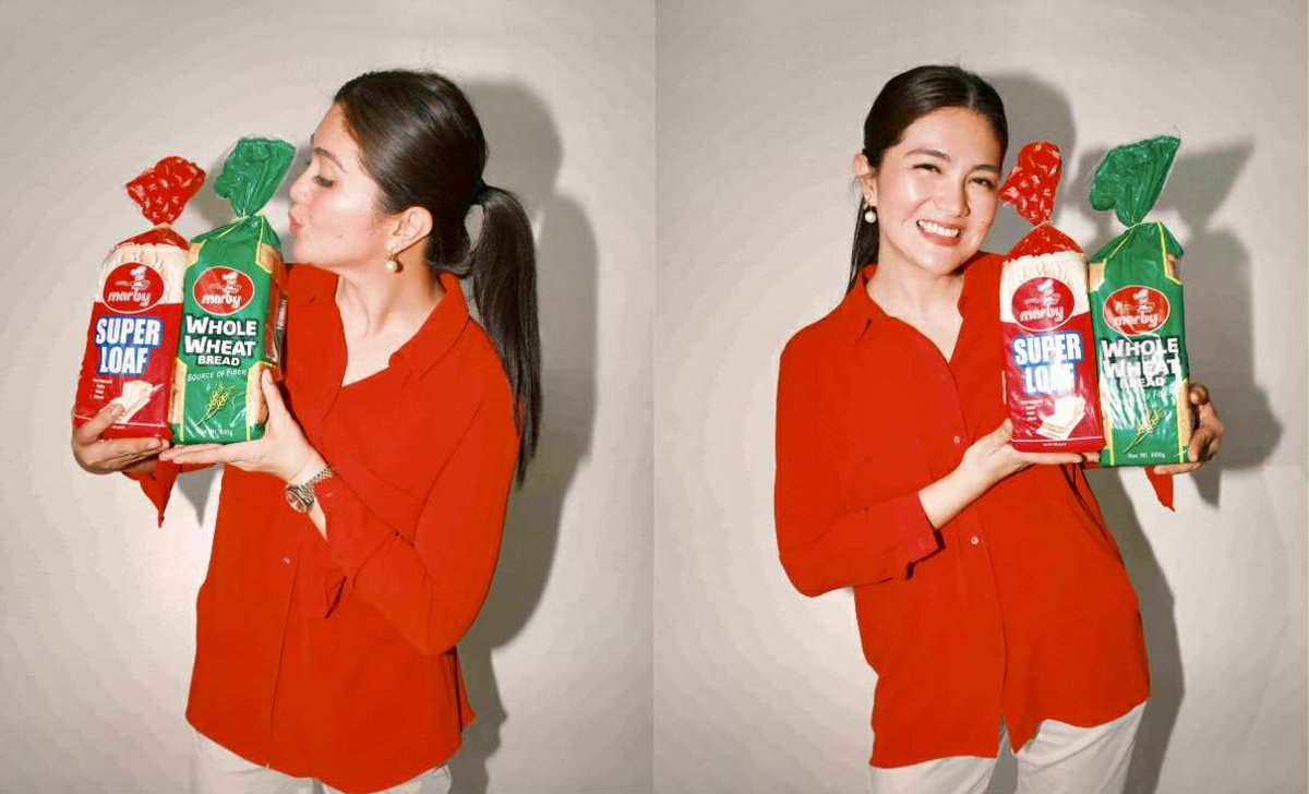vdb64's tweet image. Check out this article: On this World Bread Day, Dimples Romana declares Marby Superloaf to be her family’s new staple food - vicvicbautista.com/2025/10/20/on-… #MarbyFoodVentures #WorldBreadDay #DimplesRomana @viabernas