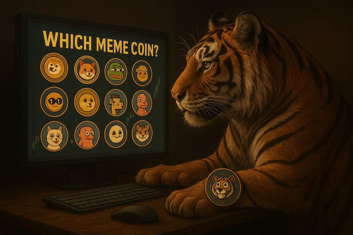 crypto_tiger2's tweet photo. The tiger is on hunt!
Tiger wants to put some money in a long-term project!
hit me up with the best up-coming Meme-coins with great wild community. 

#CryptoTiger  
#MemeCoinHunt  
#DYOR  
#AltcoinSeason  
#MoonshotWatch  
#CryptoDegen  
#BlockchainNerd  
#StackingSats https://t.co/UaNPoIXOhi