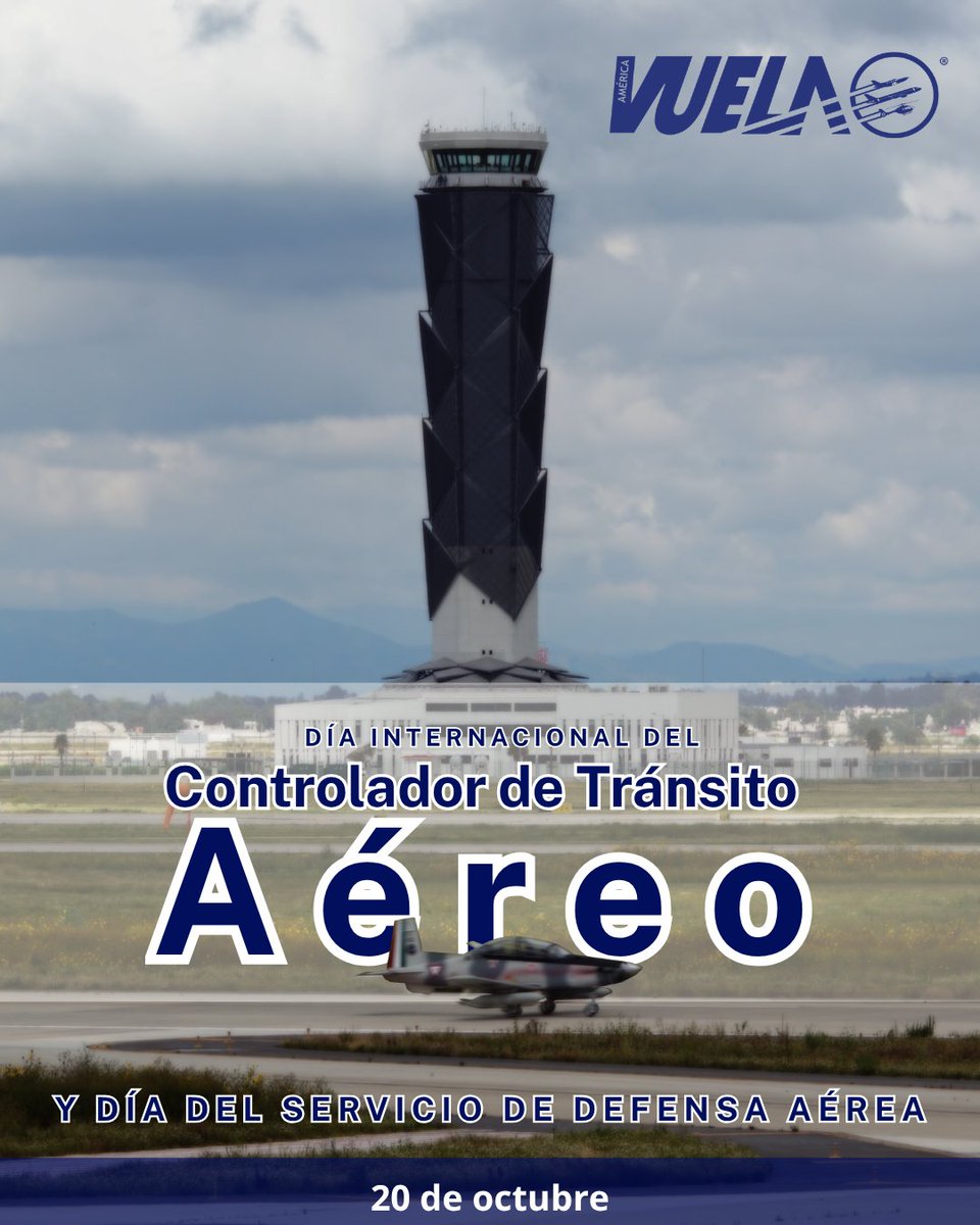 America_Vuela's tweet image. Hoy reconocemos la importante labor de los Controladores de Tránsito Aéreo en materia de seguridad operacional. De la misma forma, también celebramos el Día del Servicio de la Defensa Aérea.

#AméricaVuela #DefensaMx #ControladorDeTránsitoAéreo #ControladorAéreo #Aviación