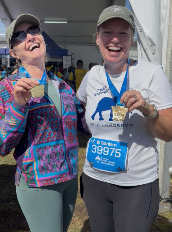 wildtomorrow's tweet photo. Congratulations to our 2025 Cape Town #TeamElephant runners! 💛 Despite wild winds canceling the marathon, they were able to completed the 10km Peace Run and raised $7,300 for wildlife! 🐘 Their resilience and spirit inspire us all. #CapeTownMarathon #WildlifeConservation https://t.co/8Nx2FQL6jK