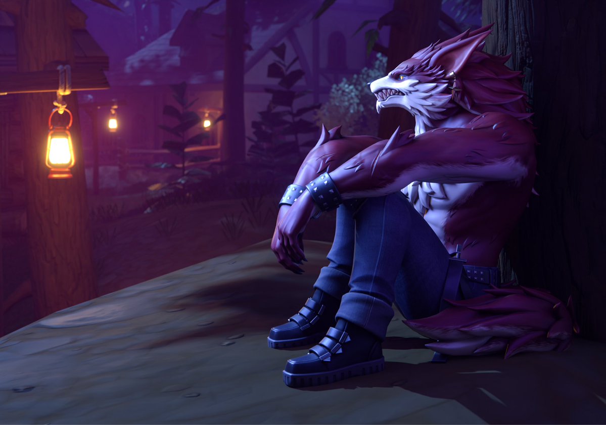 Necropolix's tweet image. remade that one meme with Lycan West lol
#fortnite #fortniteart