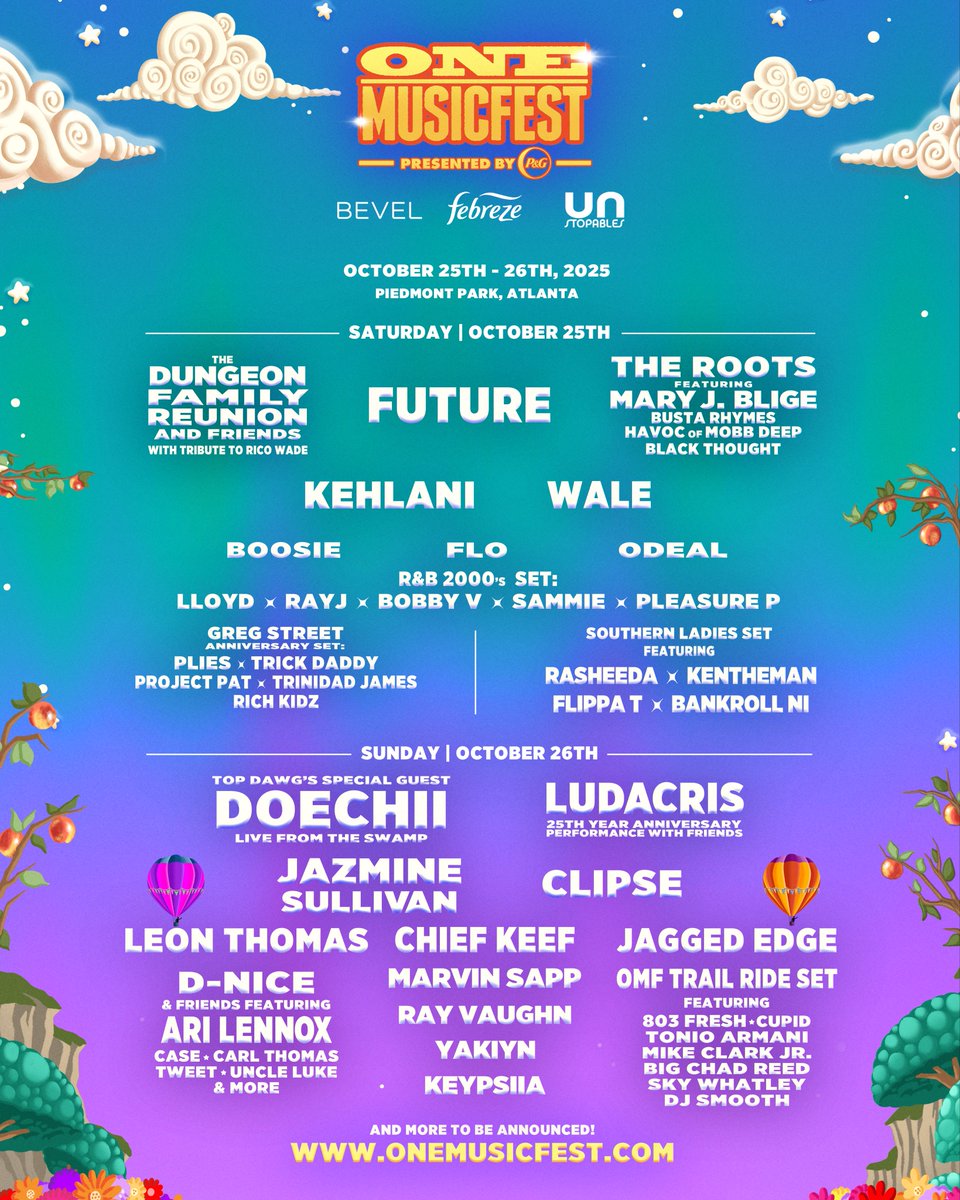 onemusicfest's tweet image. In just 5 DAYS, #OMF2025 is bringing you legendary sets from the @theroots, @BustaRhymes, @maryjblige, &amp;amp; @mobbdeephavoc! 🙌🏽