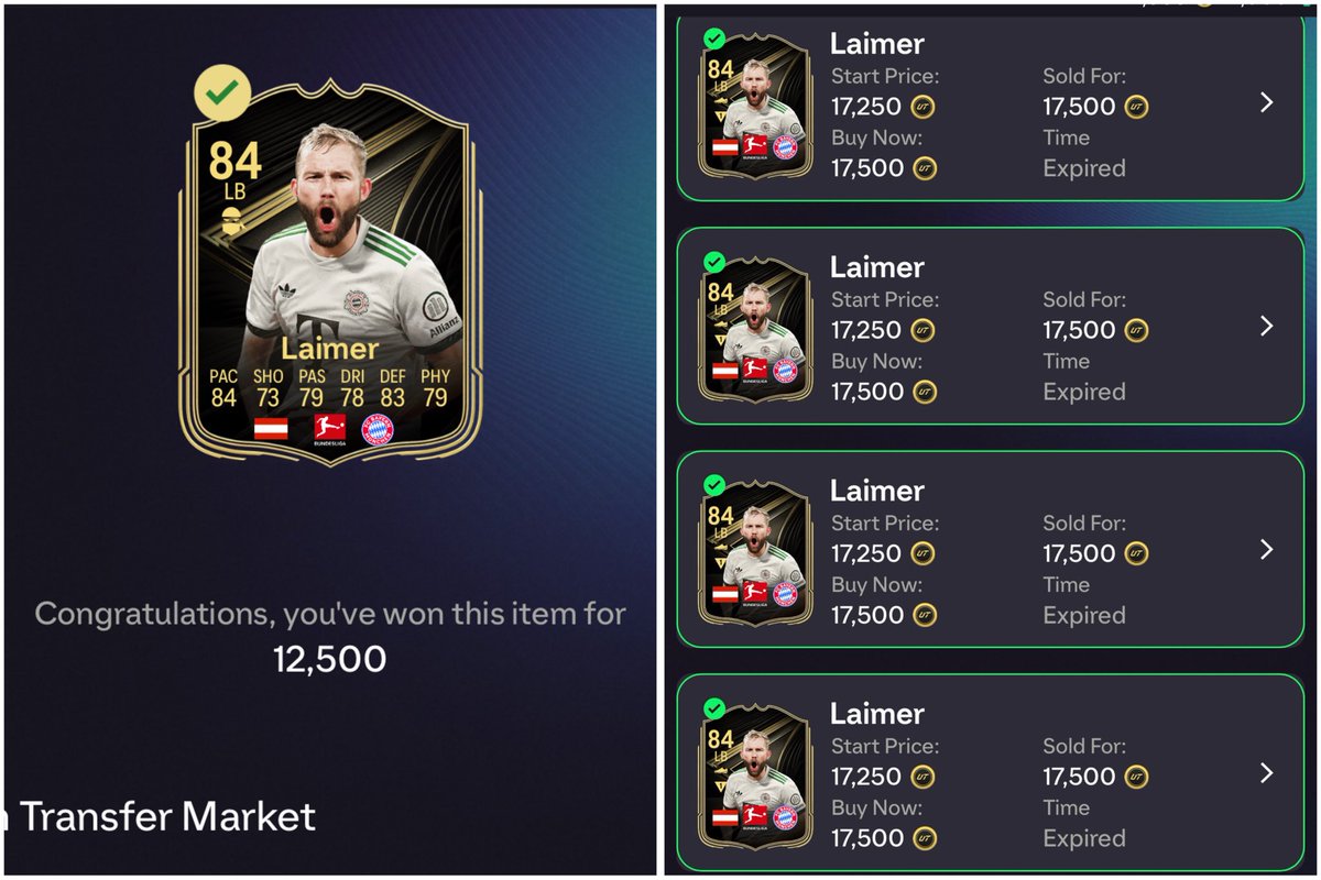 KillerFutCoins's tweet image. Special Card Trading is back ! ✅🔥
As there already a few promos out and a lot of totw’s, It’s now a coin printer ! 💰

This method makes me 50k-100k per hour easily!
I will try to dm everyone the method 

Just drop a Like ❤️ + RT This Post &amp;amp;
Comment ‘done’ below👇

Must follow…