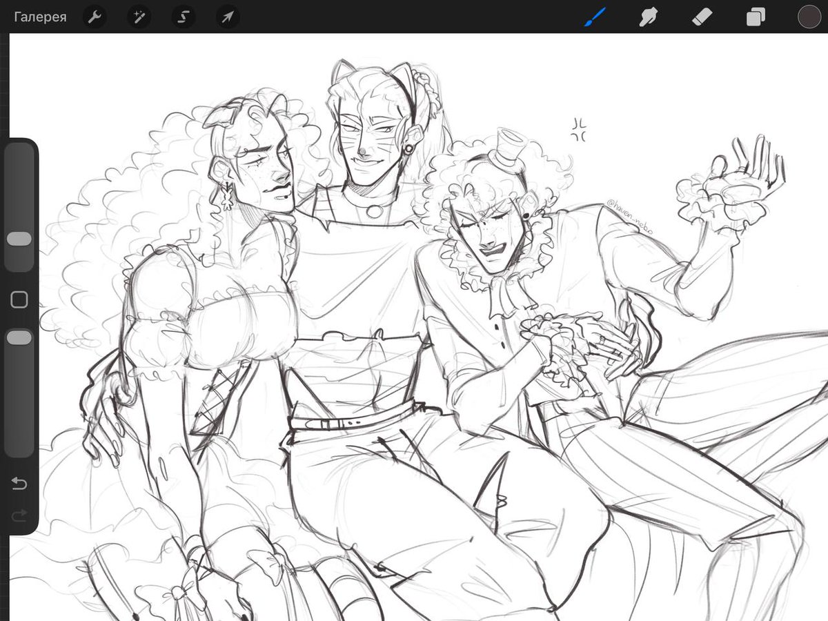 haven_nebo's tweet photo. It's just Melantho, Eurymachus, and Melanthius in Halloween costumes))) 

They're in a love triangle...

#modernau #Eurymachus #Melantho #Melanthius https://t.co/gGLoB7mFGI