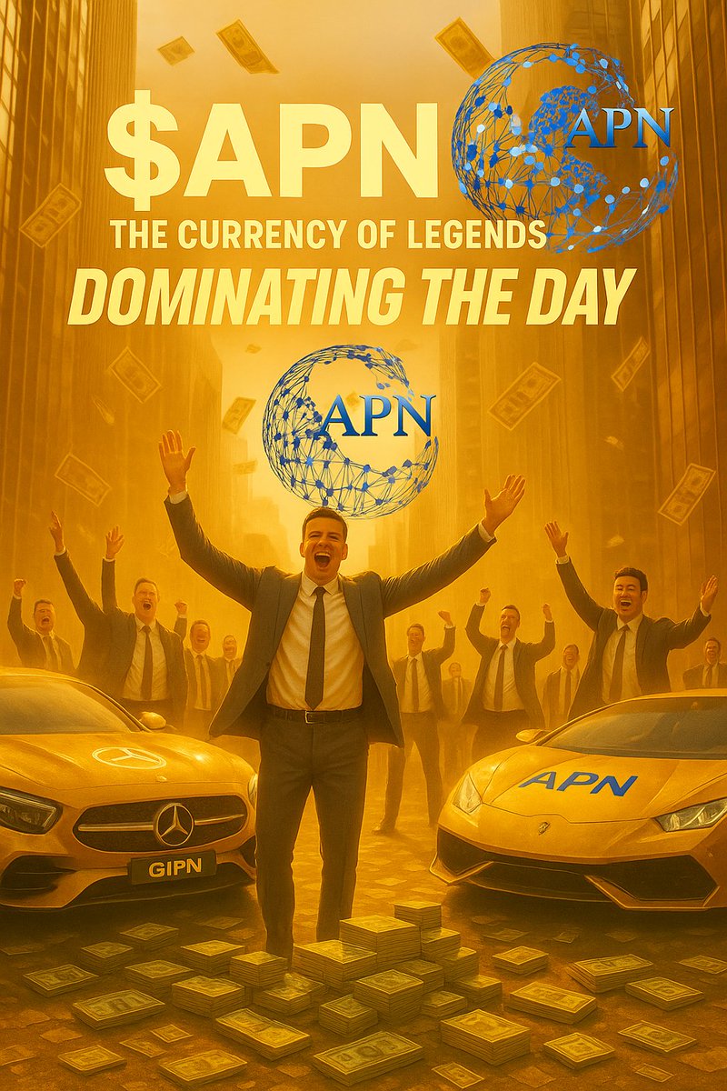 will.i.am (@samstannnn) on Twitter photo 🔥 The Golden Era Has Arrived! 💰
Money rains, legends rise — and $APN stands at the top of it all! 🌎✨<a href="/APNcommunity/">Approved Profit Network</a>
💎 The CURRENCY OF LEGENDS
⚡ DOMINATING THE DAY
🚀 Powered by vision, driven by community! #APNCommunity #APN #BuildWithAPN 🔥 The Golden Era Has Arrived! 💰
Money rains, legends rise — and $APN stands at the top of it all! 🌎✨<a href="/APNcommunity/">Approved Profit Network</a>
💎 The CURRENCY OF LEGENDS
⚡ DOMINATING THE DAY
🚀 Powered by vision, driven by community! #APNCommunity #APN #BuildWithAPN