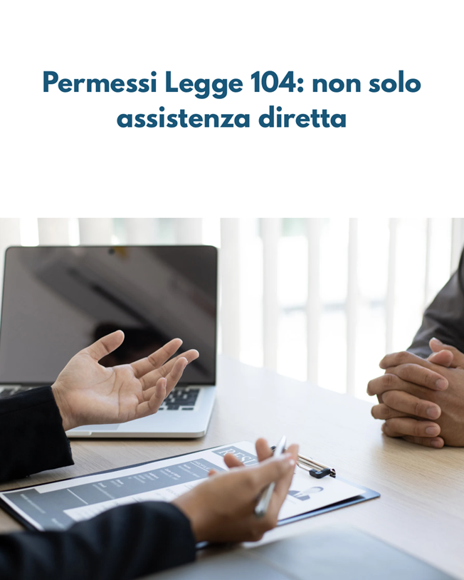 La fruizione dei #permessi104 non obbliga il lavoratore a impiegare il tempo solo all’assistenza del familiare #disabile.
Secondo la #cortedicassazione l’assistenza comprende anche tutte quelle attività indirette necessarie al suo benessere. #legge104 #disabilità