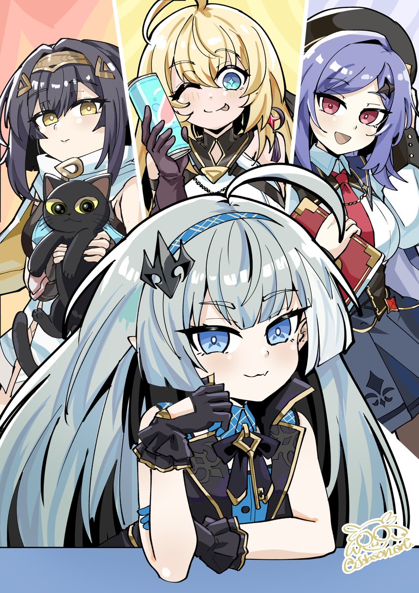 I love 魔王!!

#StellaSora #ステラソラ #스텔라소라 #星塔旅人