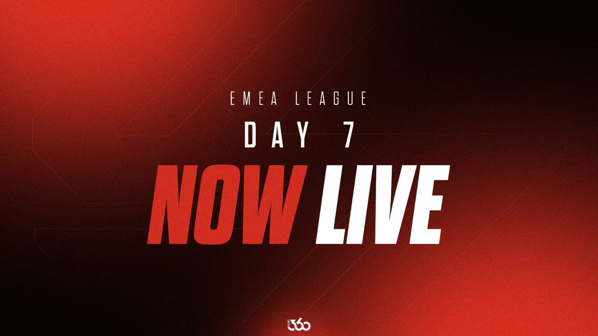 🔴 EMEA League Day 7 is LIVE! 🔴

Follow the Live Streamings Here ⬇️
🇬🇧 youtube.com/@composurebs
🇬🇧 twitch.tv/composure13
🇮🇹 twitch.tv/playerd
🇷🇺 youtube.com/@theelninotv
🇷🇺 twitch.tv/elninotv1
🇪🇸 youtube.com/@nacotv2
🇫🇷 twitch.tv/hangolextv