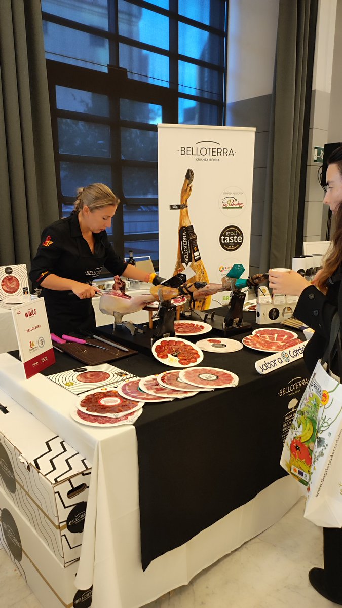 Jamones y fiambre de bellota exclusivos de #Cordoba en Sur Wines &amp; Gourmet #HotelNH