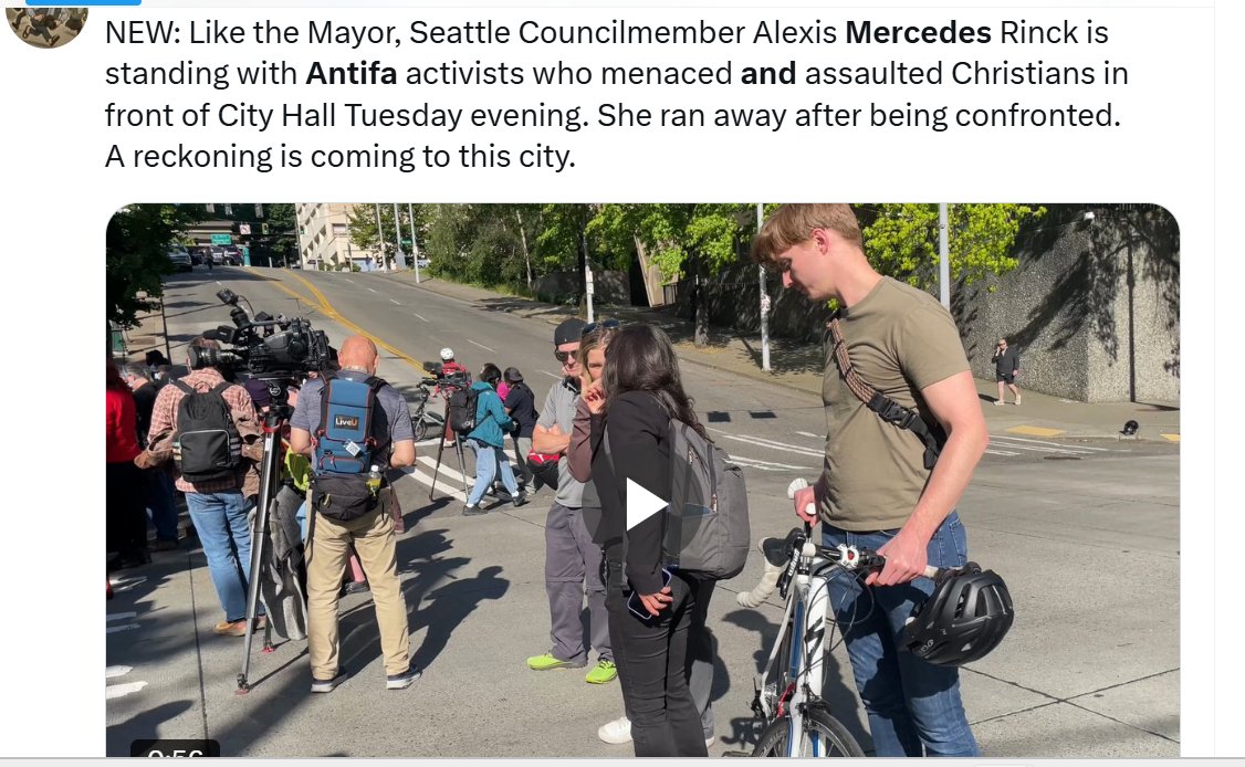 Alexis Mercedes Rinck is out of her depth. Seattle desperately needs change. Mark your ballot for <a href="/savagecitizens/">Savage Citizens</a>. Rinck, an Antifa apologist, has fooled voters long enough. <a href="/KCGOP/">King County GOP</a> <a href="/Seattle36ers/">Seattle 36ers</a> <a href="/SeattleRedMedia/">Seattle Red 🎙</a> <a href="/rbnblcm/">MAGAmama</a> <a href="/realmikesolan/">Mike Solan</a>
