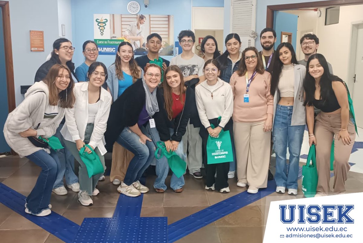 UISEK | Universidad Internacional SEK (@uisek) on Twitter photo #UISEKInternational | Como parte de nuestro compromiso académico, cinco becarios participaron en el International School de la @UNISC 🇧🇷. Durante su estancia participaron en talleres, actividades culturales y visitas académicas que fortalecen su formación profesional y global.🌍 #UISEKInternational | Como parte de nuestro compromiso académico, cinco becarios participaron en el International School de la @UNISC 🇧🇷. Durante su estancia participaron en talleres, actividades culturales y visitas académicas que fortalecen su formación profesional y global.🌍