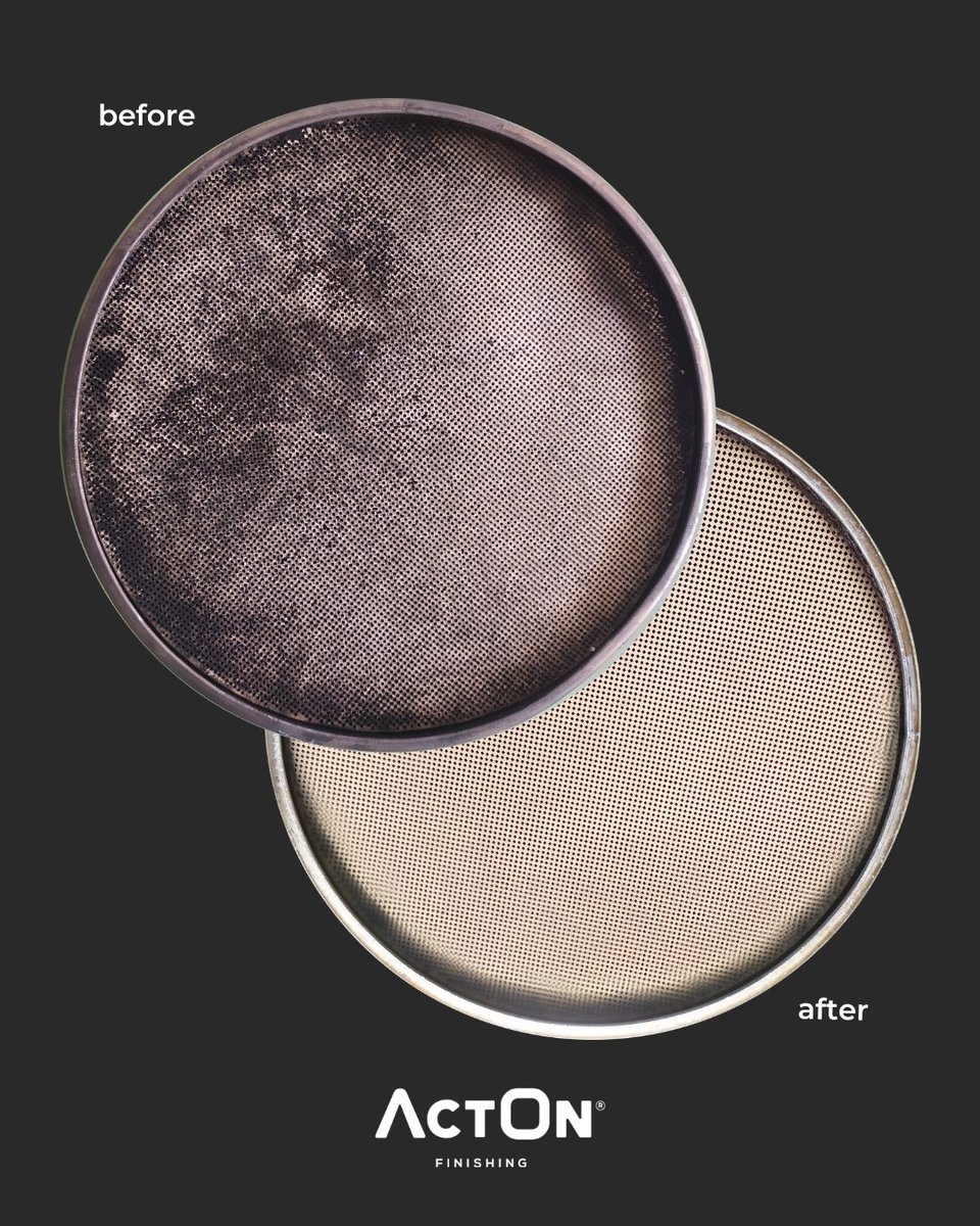 Before &amp; After: Particle Filter Cleaning 🚗💧 using the PRO Series Ultrasonic Cleaner. This part has been restored from heavily contaminated to spotless condition, demonstrating how #ultrasoniccleaning effectively removes fine debris and contaminants. tinyurl.com/4yjw3n4h