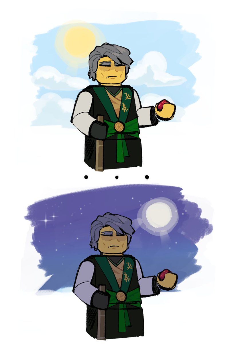 shhhlagbaum's tweet image. 🍓💚 (it was funnier in my head LMAO)

#ninjago #ninjagoAU #ninjago_survived_AU #garmadon #lloydgarmadon