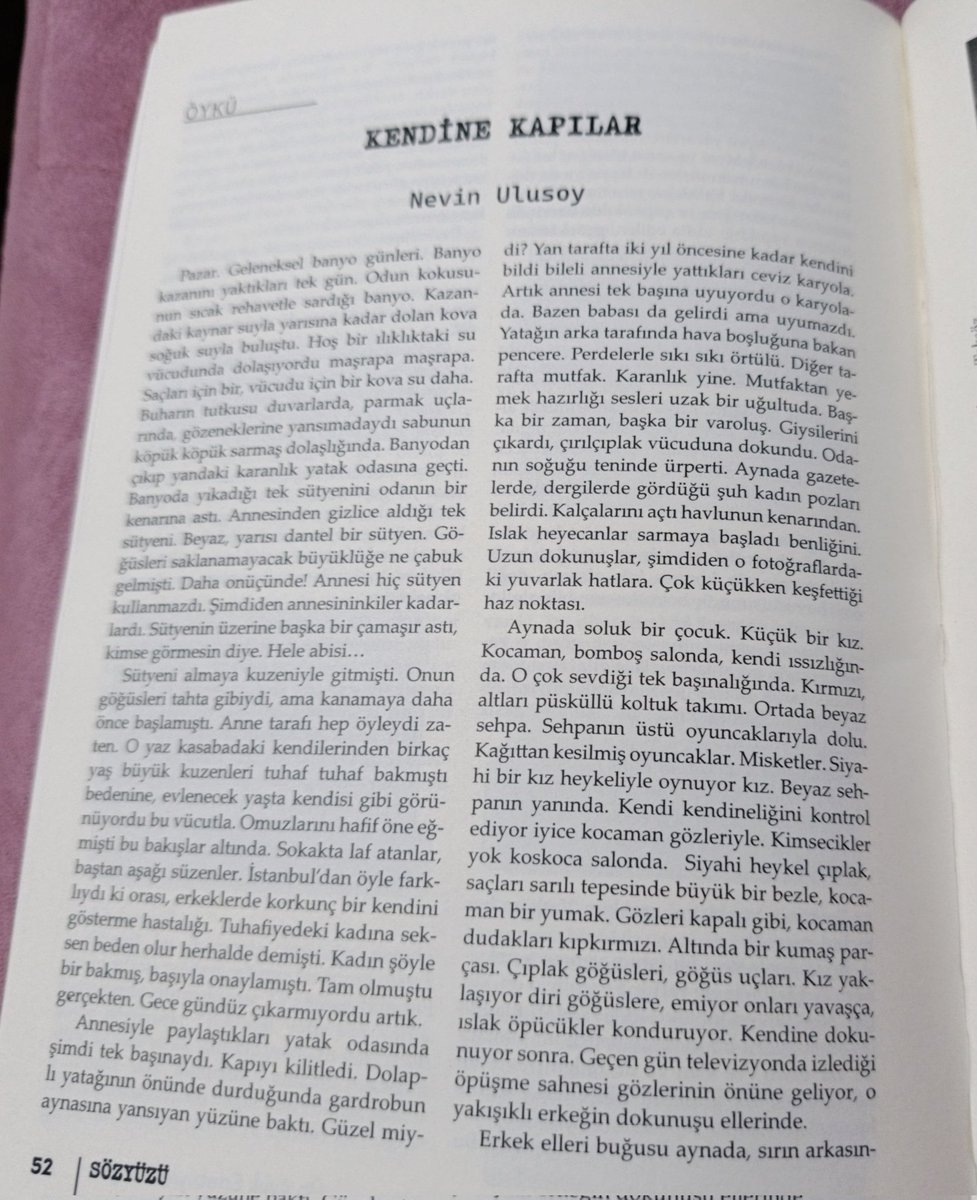 Sözyüzü Edebiyat dergisinin Eylül sayısında "Kendine Kapılar" adlı öykümle yer almanın mutluluğu😊"Bizim olan sınırsız sınıfsız şiire ve şarkıya yurt olan" derginin her sayfası bir başka güzel 🌟 <a href="/SozyuzuD/">SÖZYÜZÜ EDEBİYAT DERGİSİ</a> #sözyüzüdergi #edebiyat #öykü