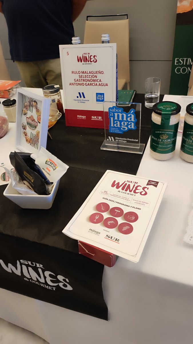 Rulo malagueño y otras selecciones de Antonio García Agua  <a href="/SaboraMalaga/">Sabor a Málaga</a> en Sur Wines &amp; Gourmet #Malaga