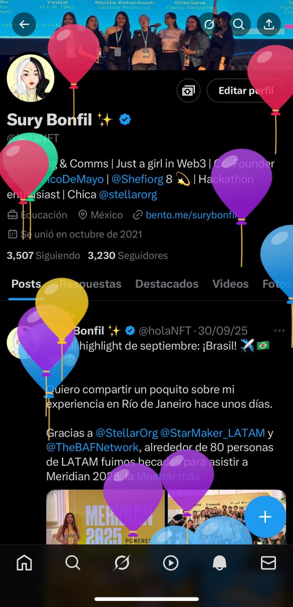 🥳 Hoy es un día especial 😊 ¡Gracias vida!🙏✨