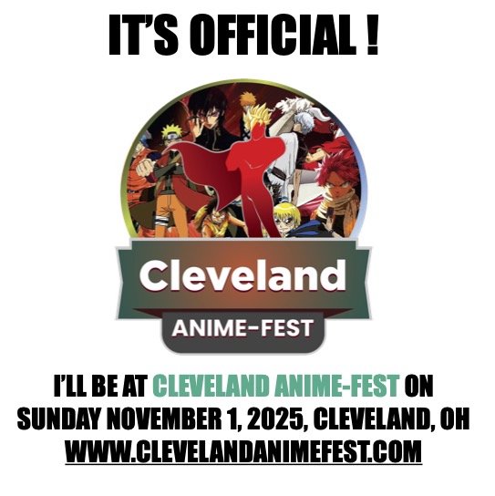 Baby's First Convention! We will be at Cleveland Anime Fest!