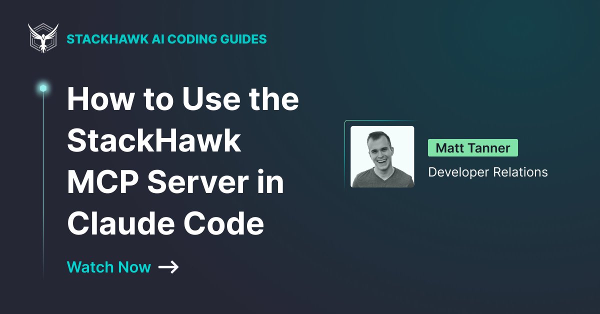 StackHawk's tweet image. Claude Code + StackHawk = secure AI coding 🛡️🤖
Run scans, catch vulns, & fix issues without leaving Claude Code.
Our new blog can show you how 👉 stackhawk.com/blog/developer…
#ClaudeCode #DevSecOps #AppSec