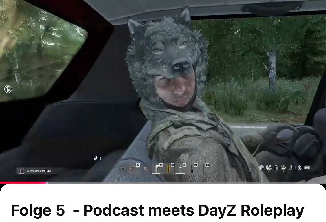 Ein neuer Podcast der besonderen Art. 
Mitten im Leben, ähh… Roleplay.

youtu.be/f0jymvHmyeI?si…

#podcast #twitch #dayz