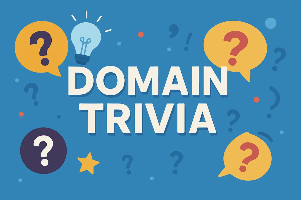 DomainNameWire's tweet image. Answer key: domain trivia contest #3 -  domainnamewire.com/2025/10/20/ansโฆ