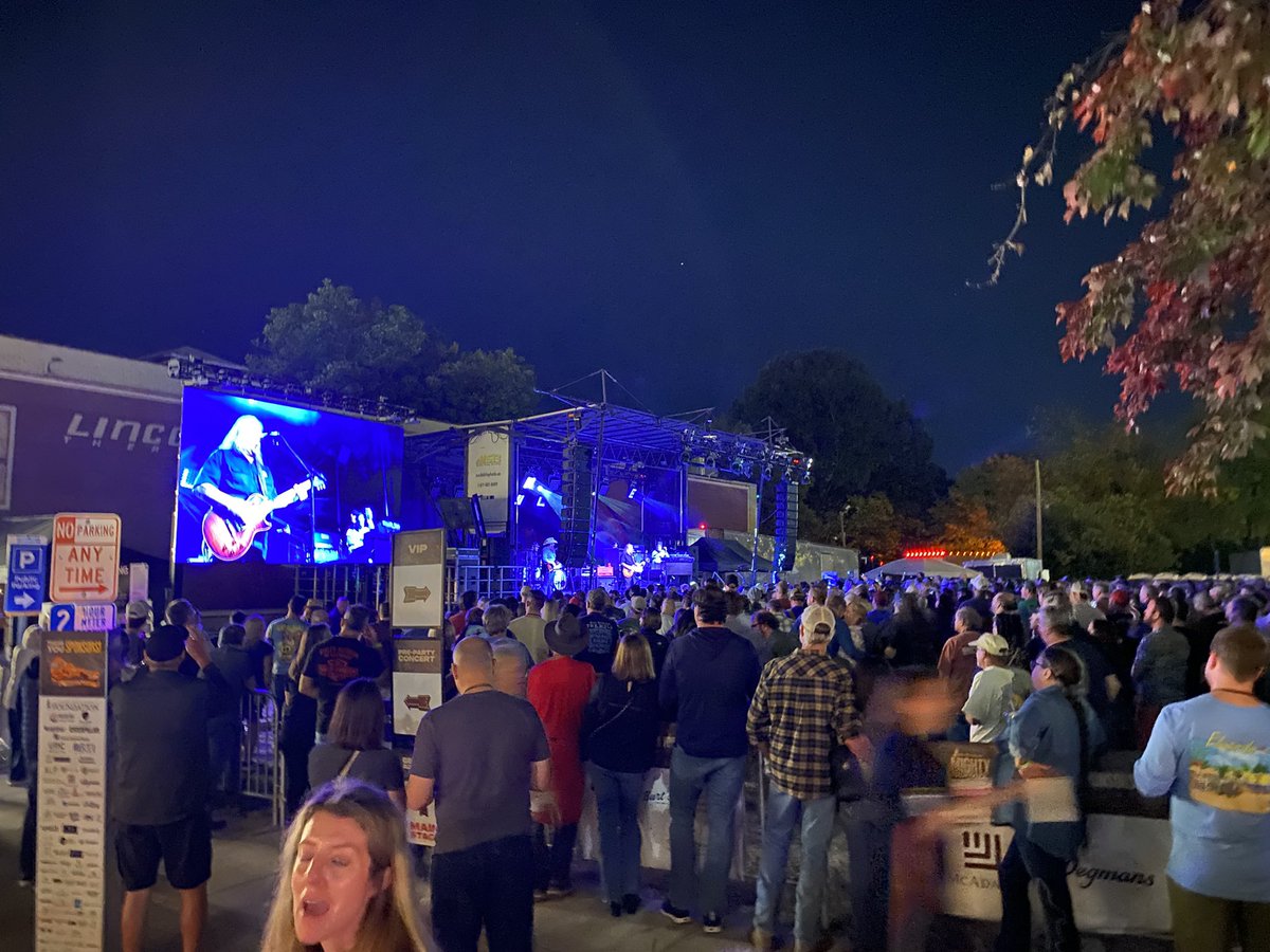 Another great <a href="/BandTogetherNC/">Band Together</a> that raised over $1 million for worthy causes! 

Also loved this year’s location outside the Lincoln Theater. Brought great energy to sometimes quiet corner of downtown and was a concurrent show <a href="/RedHatAmp/">Red Hat Amphitheater</a> so DTR was really active Saturday night