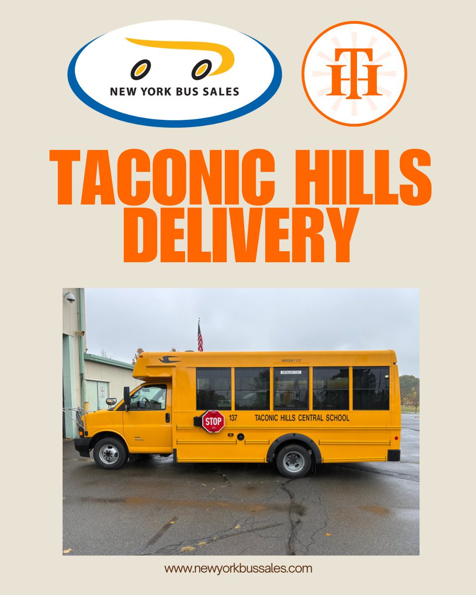 Round two for Taconic Hills CSD! 🎉 We’re proud to deliver another Micro Bird, thank you for your continued trust and partnership with New York Bus Sales.

#delivery #microbird #newbus #nybs