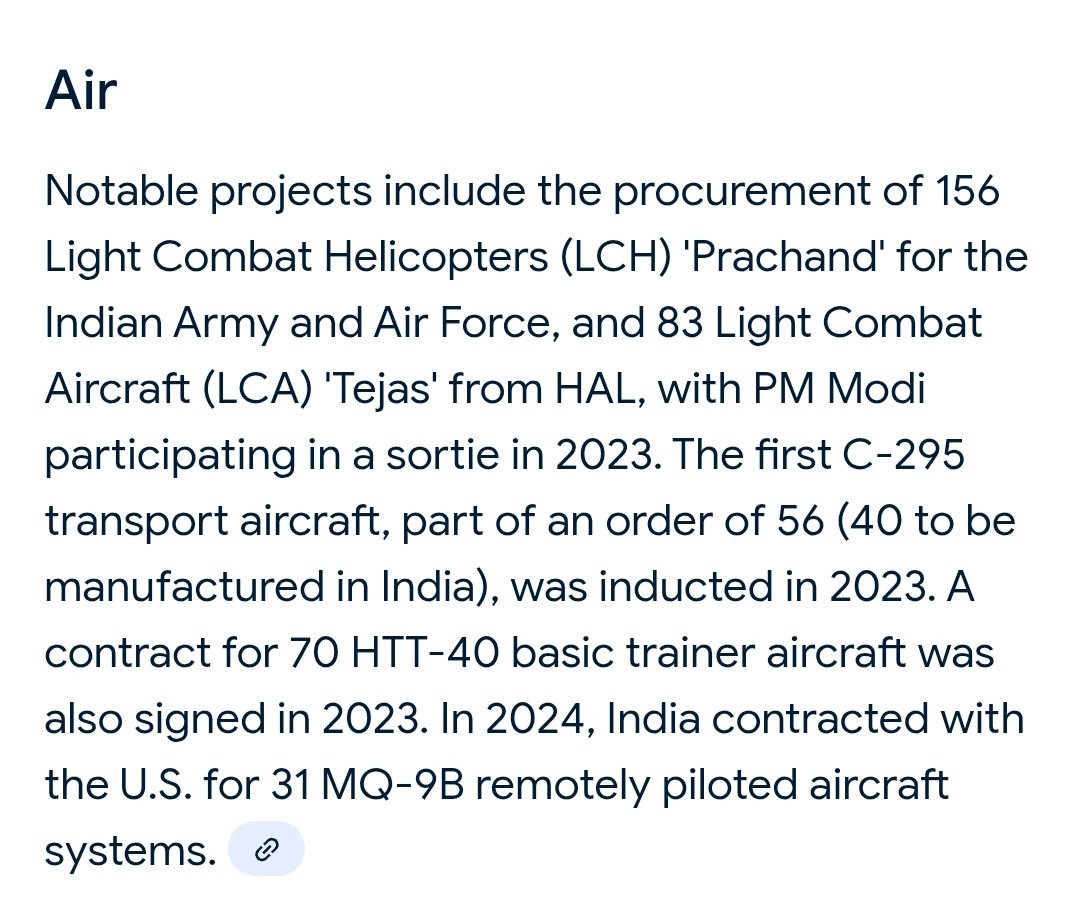 IkhannaRahul's tweet image. Ohh Airforce was bleeding who got them to a respectable position... Here is a list the Modiji ❤️ has done...