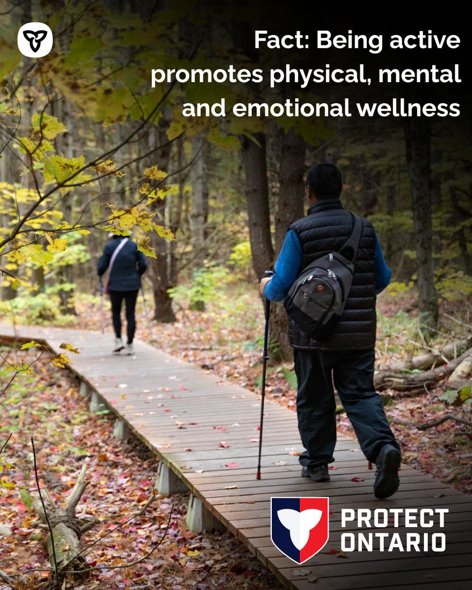 Myth: Being active is only beneficial for your physical health.

Fact: It promotes your physical, mental and emotional well-being!

Take some time today to be active – whether it’s meditating during yoga, riding a bike or going for a walk outside. Every bit counts!