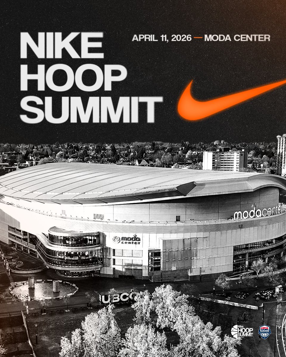 ModaCenter's tweet image. 🏀 JUST ANNOUNCED 🏀 NIKE HOOP SUMMIT // APRIL 11 // MODA CENTER // TICKETS ON SALE NOW  
🎟️: ticketmaster.com/event/0F00634E…
@usabasketball @nikehoopsummit