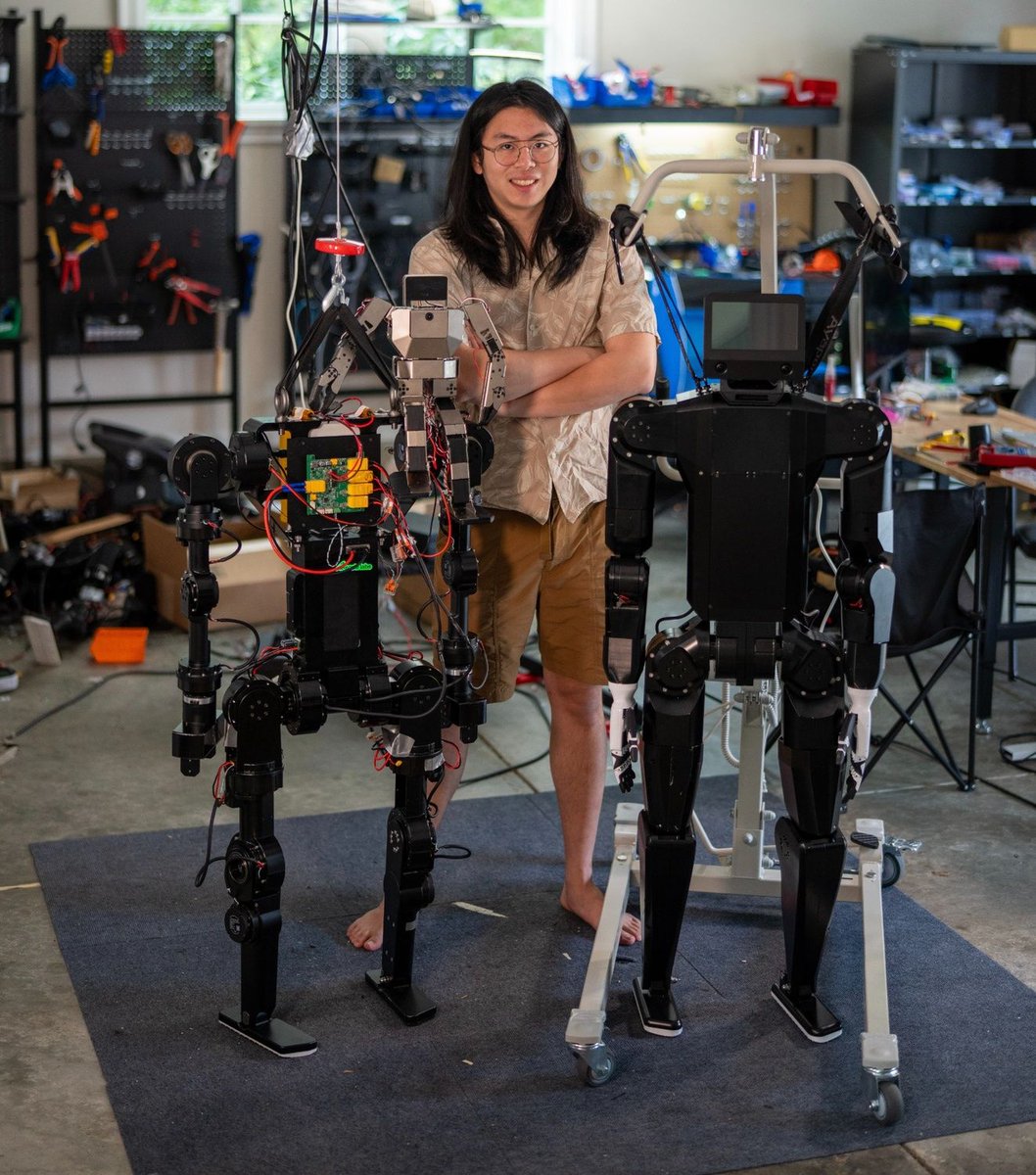 JingxiangMo's tweet image. In September, I decided to leave K-Scale Labs to build a new venture focused on solving an urgent and critical problem for robotics and physical AI in the United States.
At K-Scale Labs, I'm grateful to have been able to create and lead the K-Bot and Z-Bot projects and to…