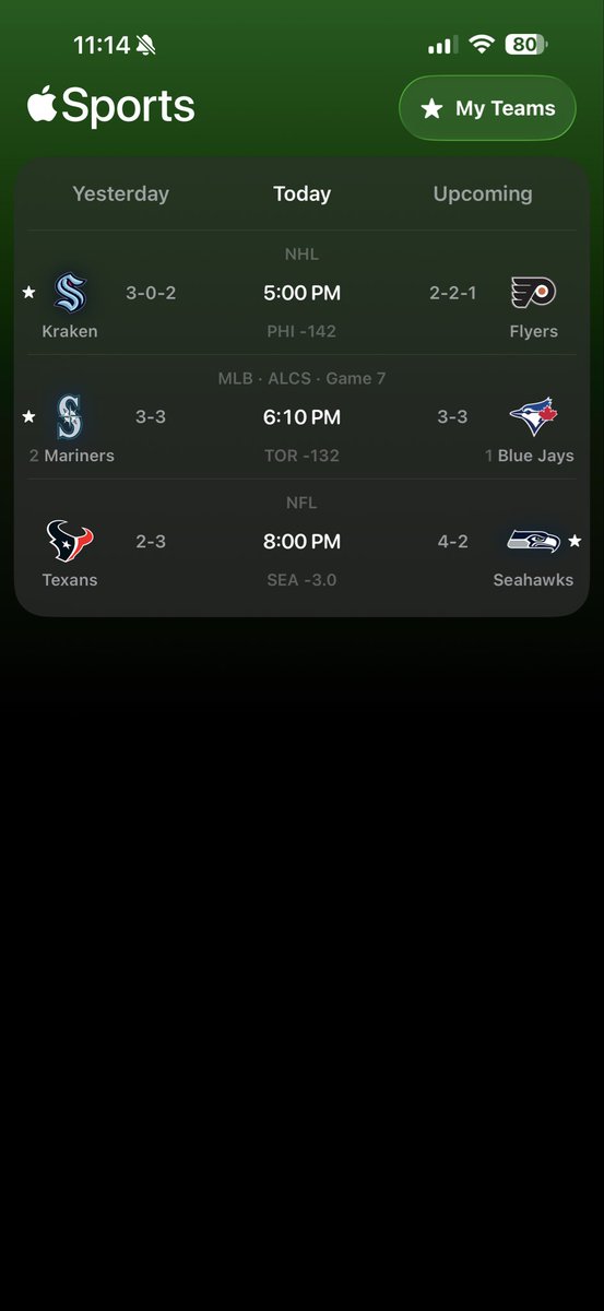 HaileyWray5's tweet photo. As a Seattle fan this scares me but I’m still so hopeful https://t.co/9YinCwIneS