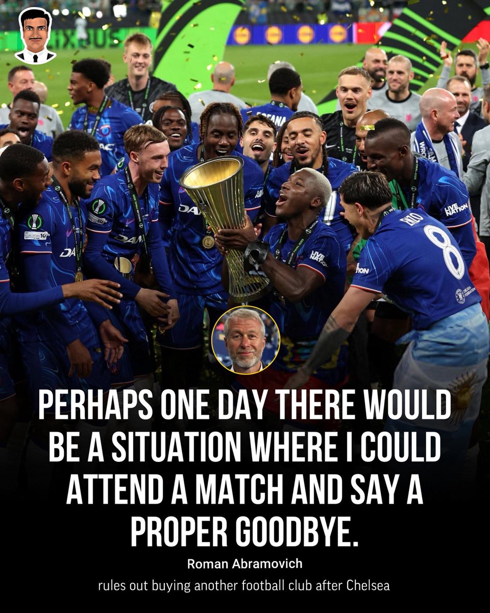 Frank Khalid OBE (@frankkhaliduk) on Twitter photo Roman Abramovich talking about Chelsea. Roman Abramovich talking about Chelsea.