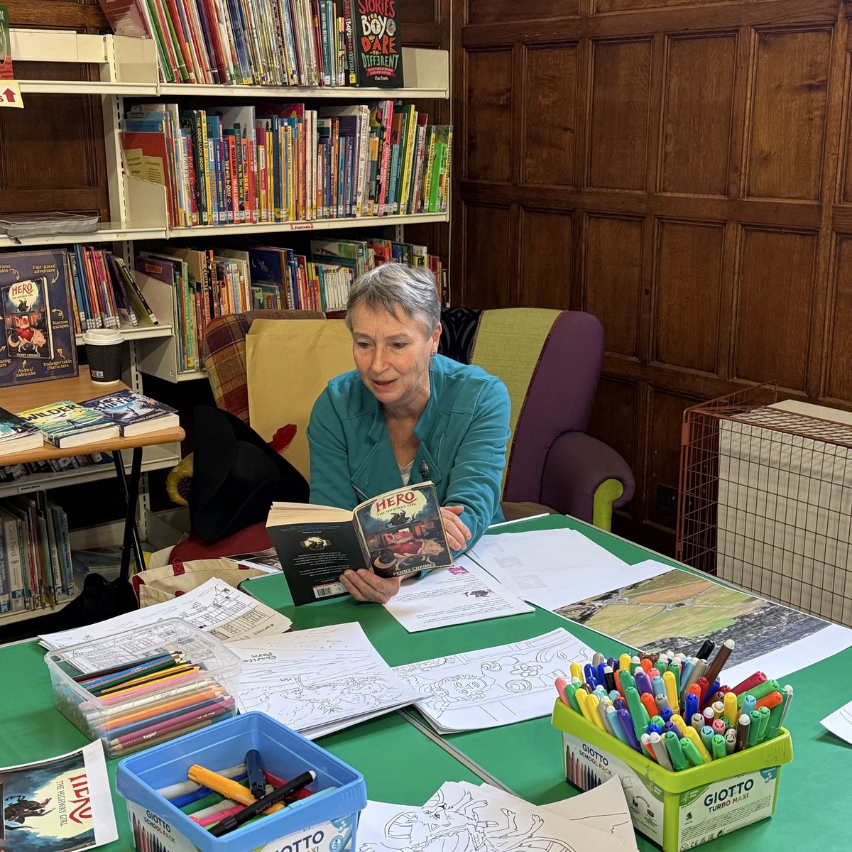 CharltonLib's tweet image. A huge thank you to everyone who visited us at #CharltonLibrary yesterday for the Horn Fair 2025! A special mention to the fantastic Penny Chrimes for sharing her latest book, ‘Hero the Highway Girl’ with our users, inspiring our future writers 📚 #LoveYourLibrary