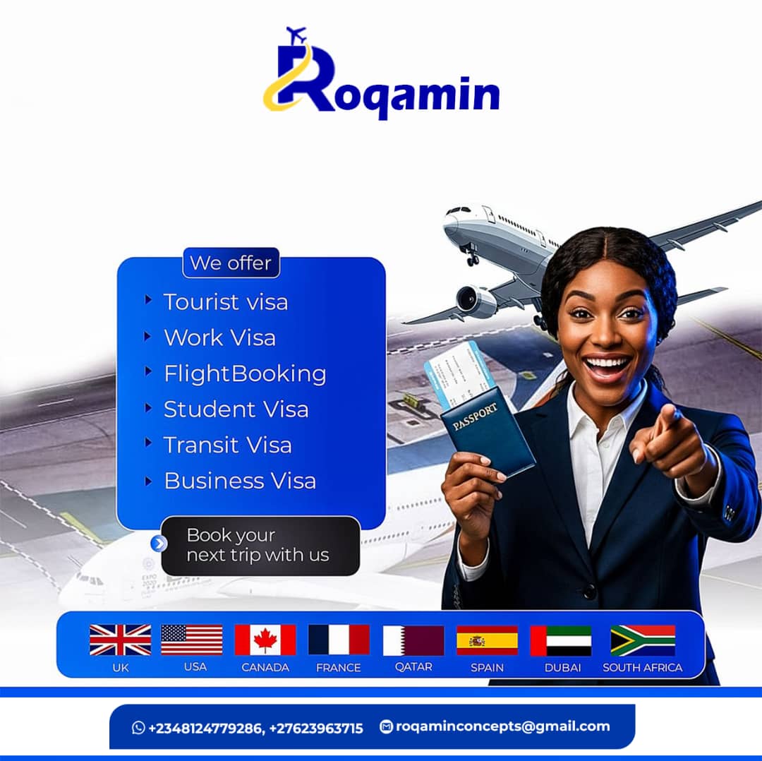 geekdezign's tweet image. Logo and Visual design for ROQAMIN, a travel agency company based in south africa #travelagent  #travelagency #graphicdesign  #flyerdesign