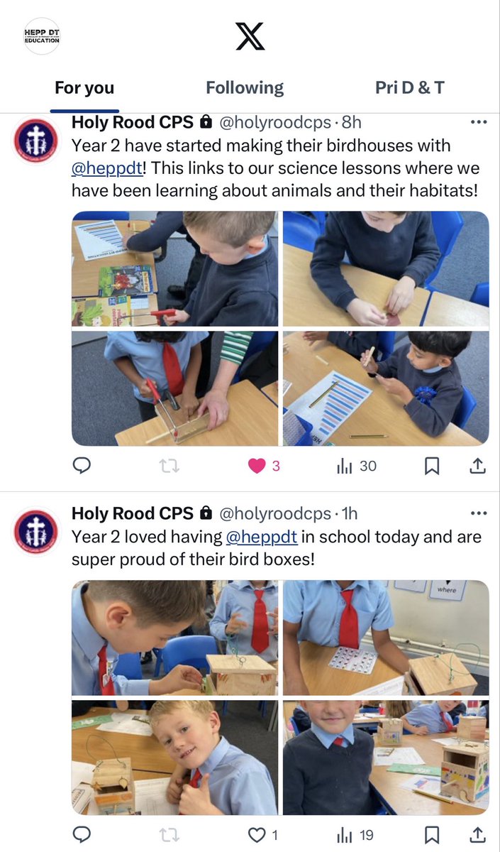 Absolutely wonderful day spent with Y2 <a href="/holyroodcps/">Holy Rood CPS</a> today! #primaryDT #workshops #structures