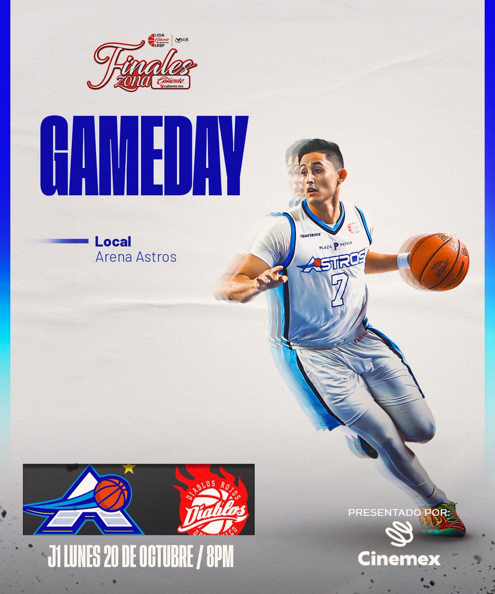 JUEGO 1️⃣ DE LA FINAL DE ZONA 😤

¡Vamos hacerlo #PorJalisco! ☄️

Presentado por <a href="/Cinemex/">Cinemex</a>