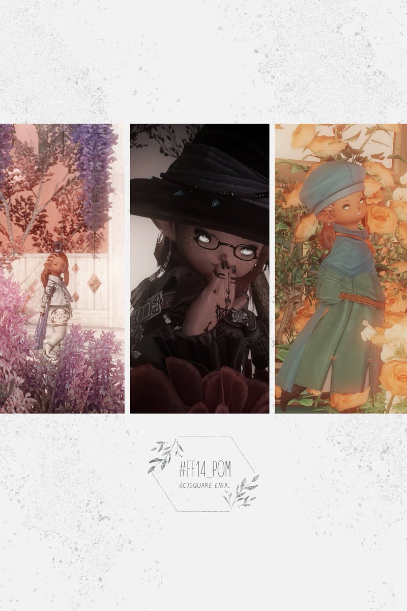 おはよう!✨
一度にいくつものスタジオを巡ってきましたが、どこも本当に美しかったです！🌹😍
そして意外にも、自分がコーデした衣装がどのスタジオにもぴったりで、とても楽しく撮影できました！🤩✨✨
#ララフェル #FF14_pom