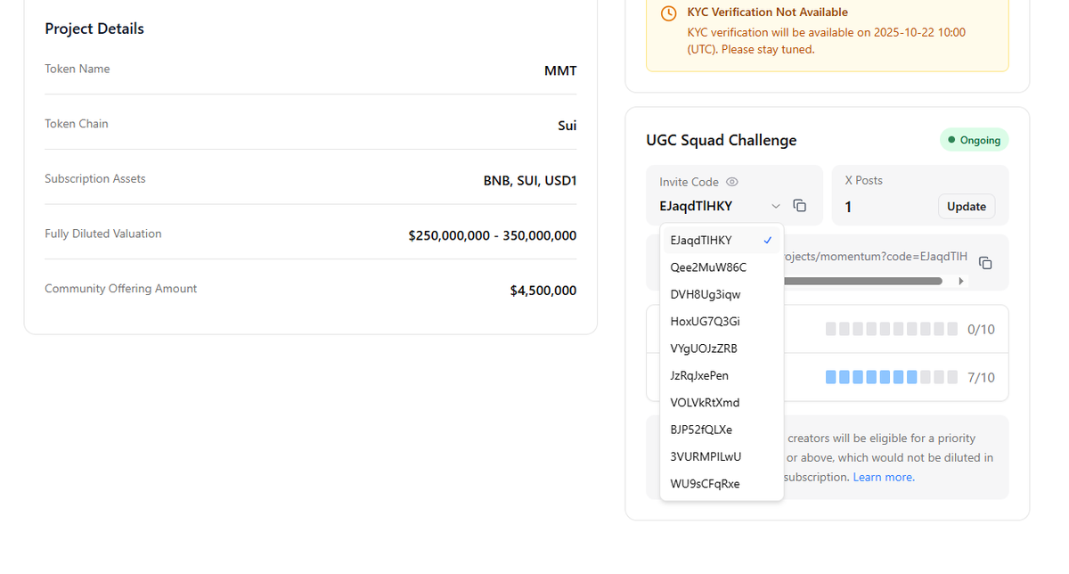 MRaheel25's tweet photo. Team Mode ON!

Joined a @buidlpad team for Momentum Priority Alloc. 
Why? Fair launches > VC dumps. Got my $150+ spot locked.

Pro tip: Farm HODL points NOW for Tier 1 ($250M FDV). 
SUI/USDC pool = 14% APR + airdrop multiplier.

Want to join ! 

@MMTFinance #MMTCommunityOffering https://t.co/4tg7bRrokm