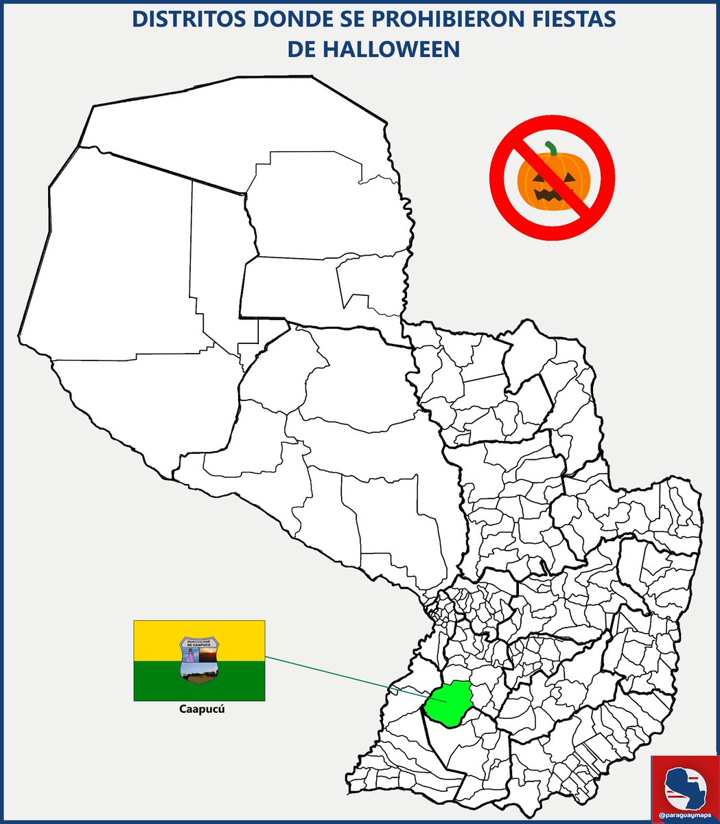 Distritos donde se prohibieron las fiestas de Halloween.