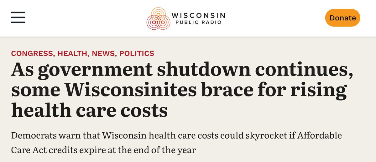 SenatorBaldwin's tweet image. Families in Wisconsin are already being squeezed by high costs – and I refuse to add to that burden and let their health care costs skyrocket too. That’s why I’m not backing down from this fight.