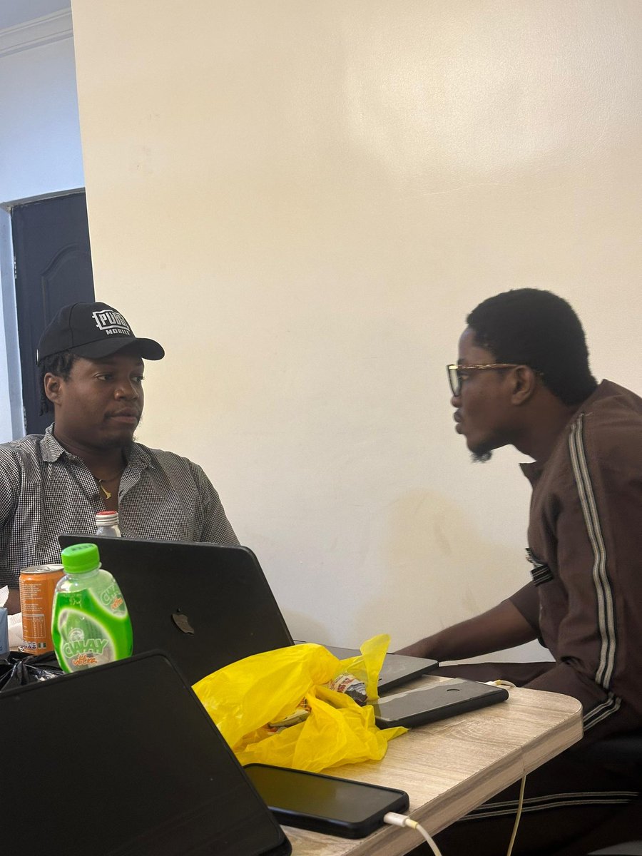 Goddesswriter1's tweet image. Day 1 at the @SuperteamNG Rivers Buildstation✨
Our builders for the @colosseum Cypherpunk Hackathon have gotten their pitch decks on lock,
And we made some corrections on the pitches.
See you on Day 2!✨